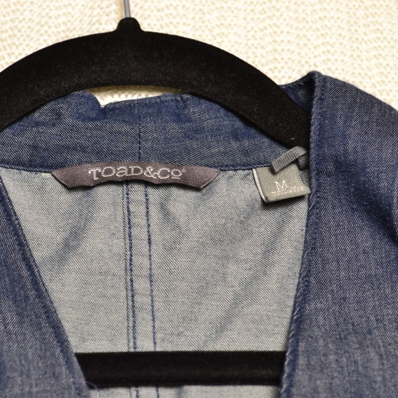 Toad&Co Blue Tank Top - Picture 3 of 5